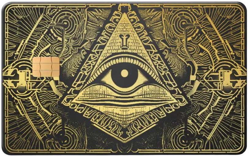 Illuminati Metal Card