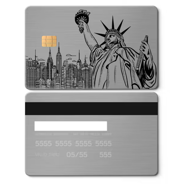Liberty Metal Card