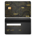 Topography Metal Card