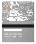 Monopoly Man Metal Card