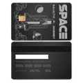 Space Metal Card