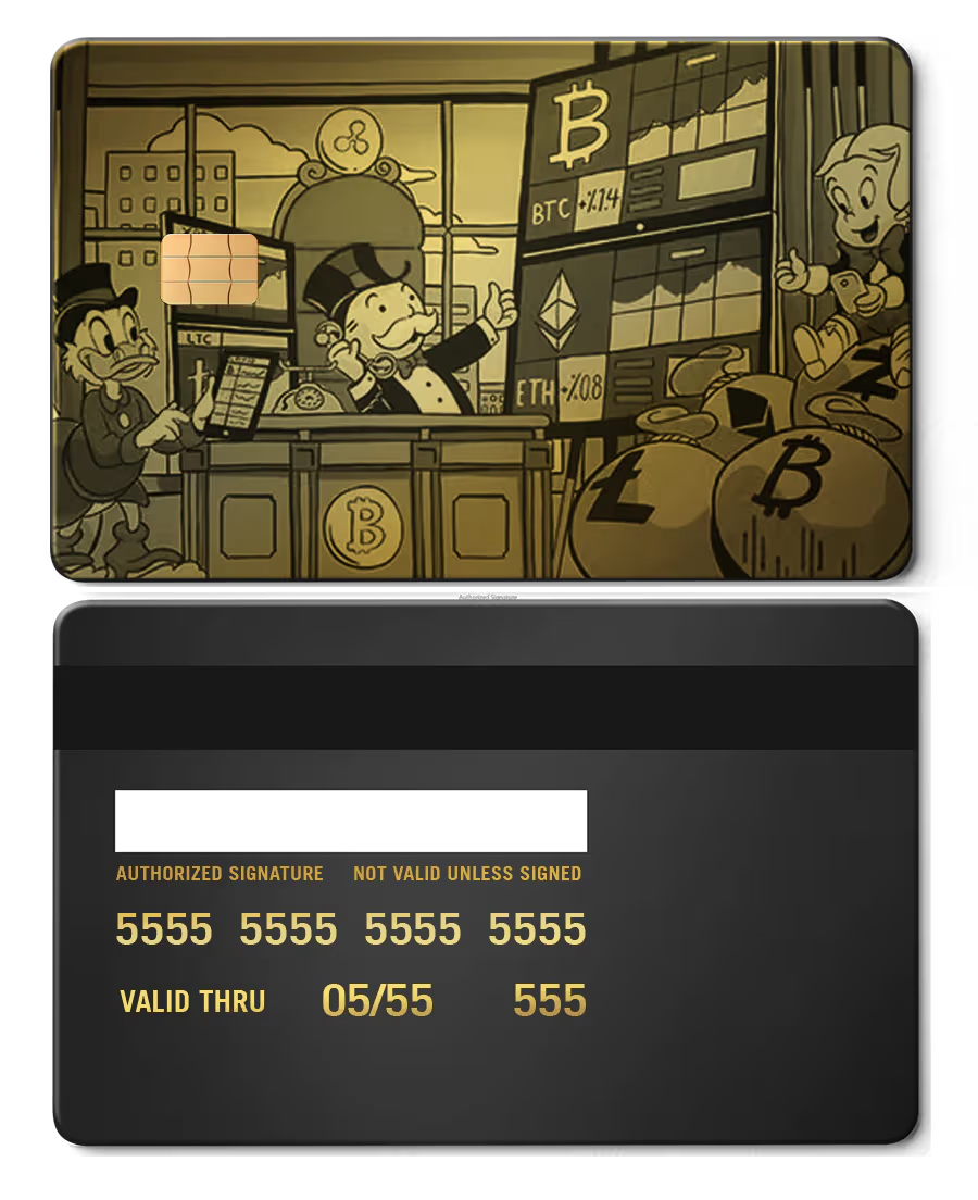 Day Trader Metal Card