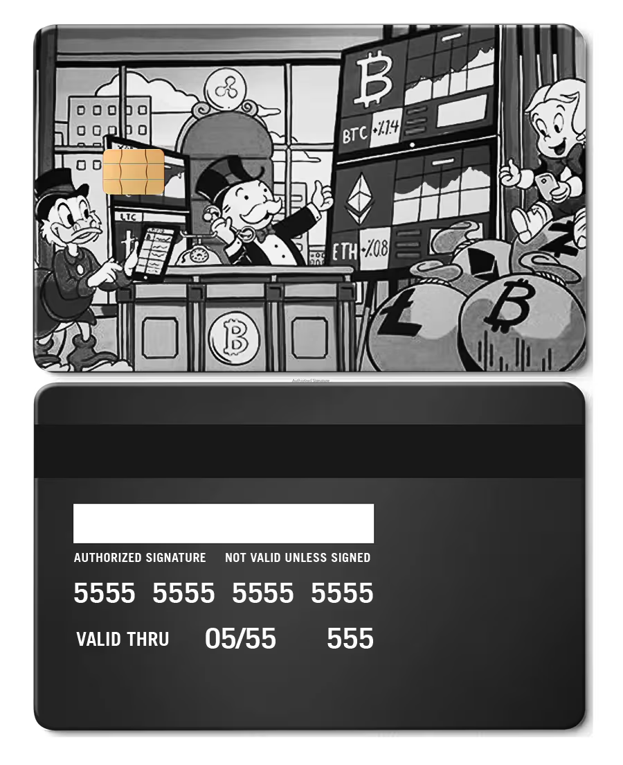 Day Trader Metal Card