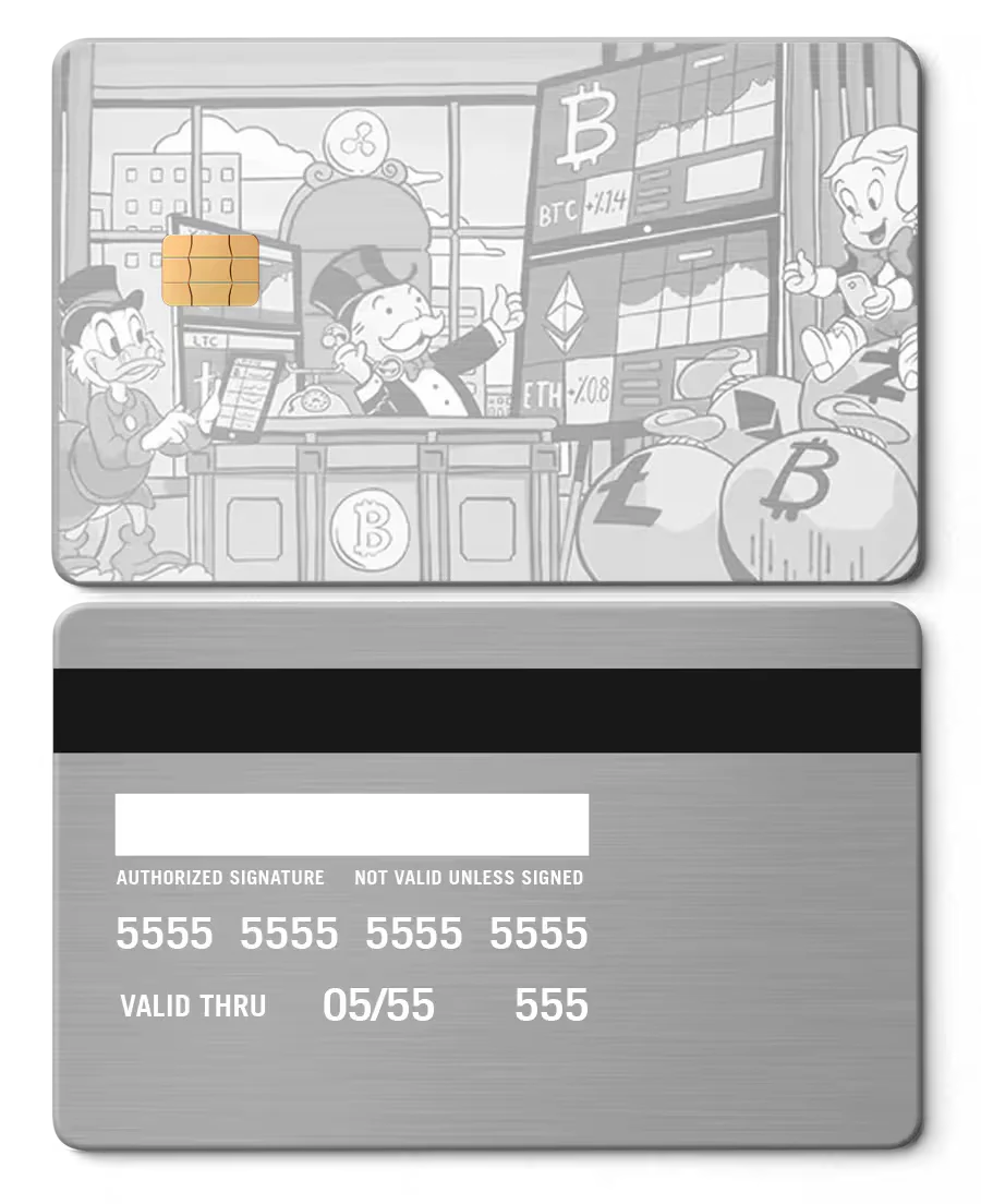 Day Trader Metal Card