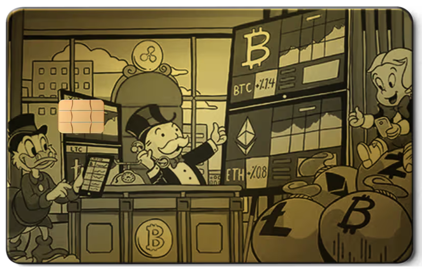 Day Trader Metal Card