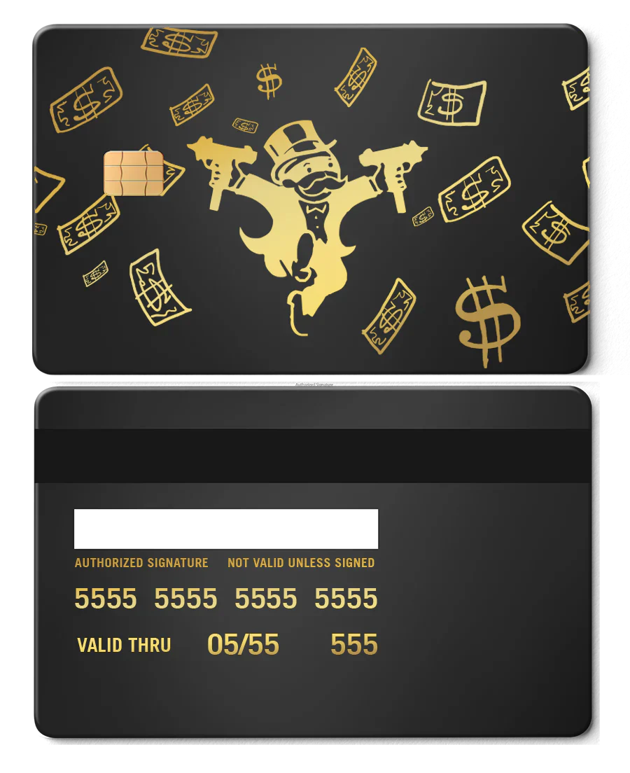 Monopoly Boss Metal Card