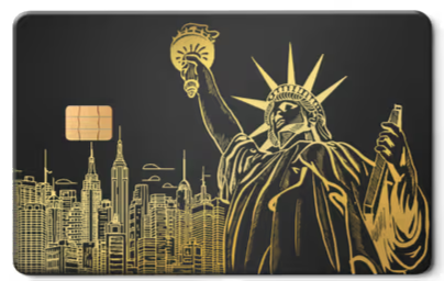 Liberty Metal Card